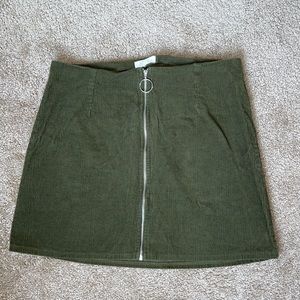 Francesca’s Cord Skirt